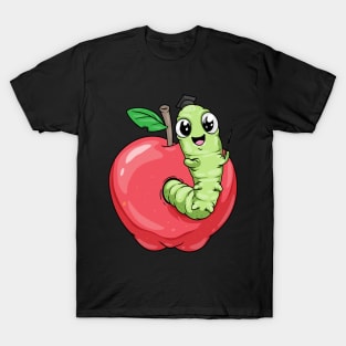 Caterpillar Teacher Pointer T-Shirt